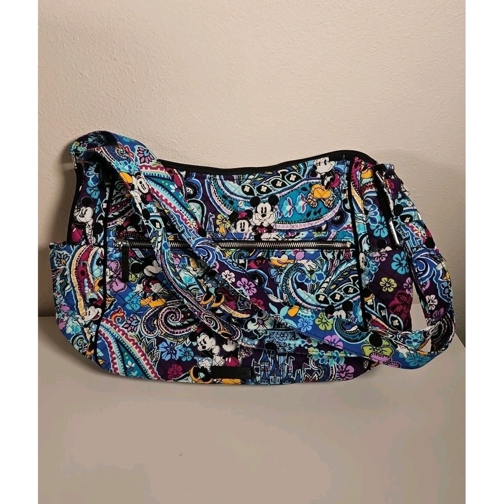 Vera Bradley Disney Crossbody Bag Purse Mickey Minnie Special Celebration